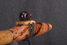 Mun Ebony Burl Native American Flute, Minor, Low E-4, #T7G (5)